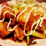 簡単!! ネギ入り♪照り焼きチキン☆